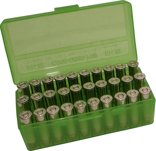 38/357 Cal 50 Round Flip-Top Ammo Box