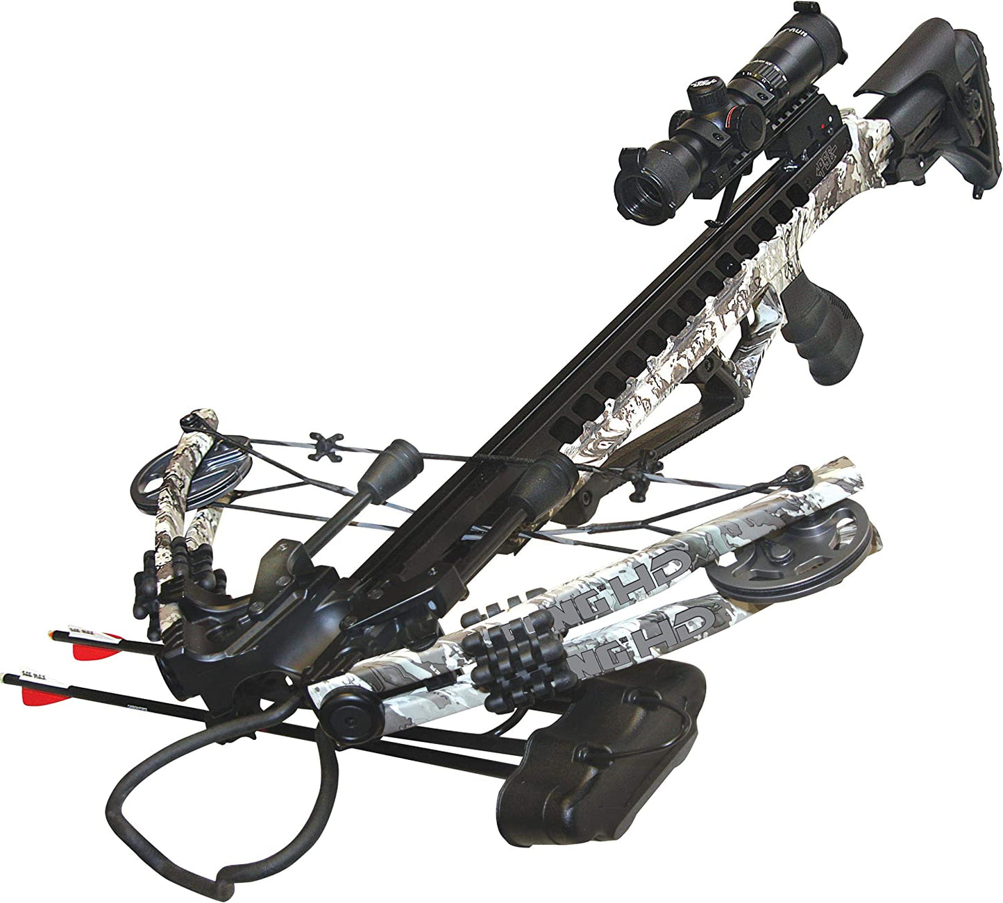 Crossbow Package- Up to 405 FPS- 5 Bolt Quiver